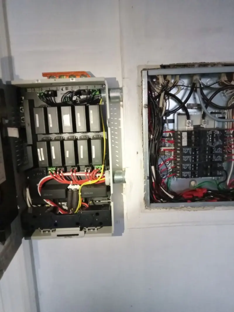Electrical panel upgrade completed for Indoor Lighting Installation in Casas Adobes